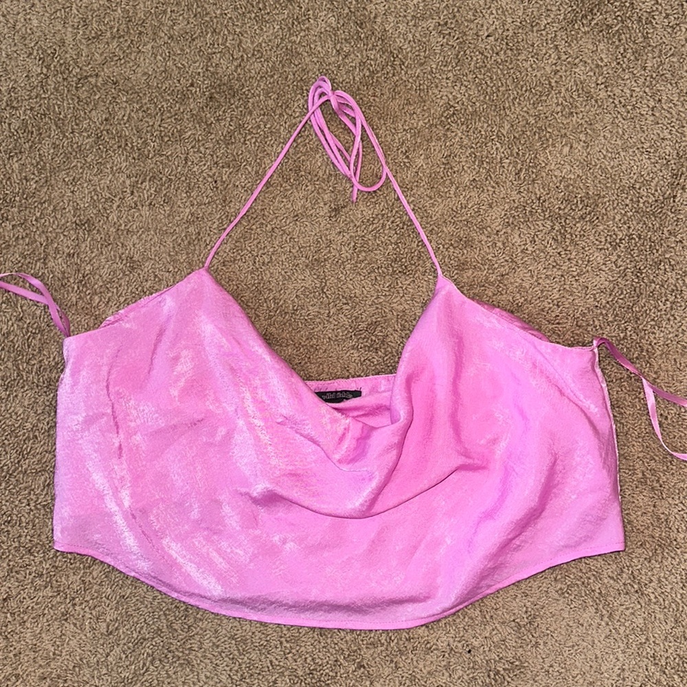 🩷Pink Miniature Crop Top🩷
